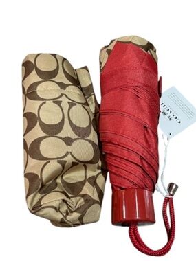 Coach Signature Mini Umbrella
